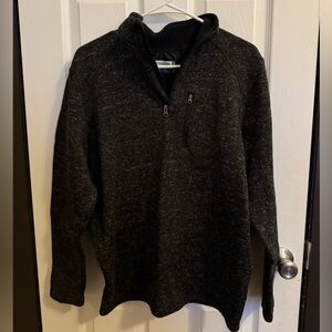 Magellan Men's Black Quarter-Zip Sweater